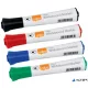 Táblamarker, kúpos hegyű, 2 mm, 10 db, NOBO "Glide", vegyes