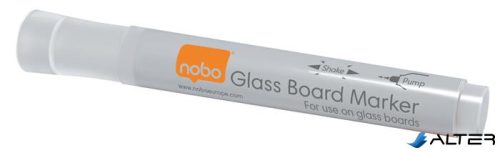 Üvegtábla marker, NOBO, fehér