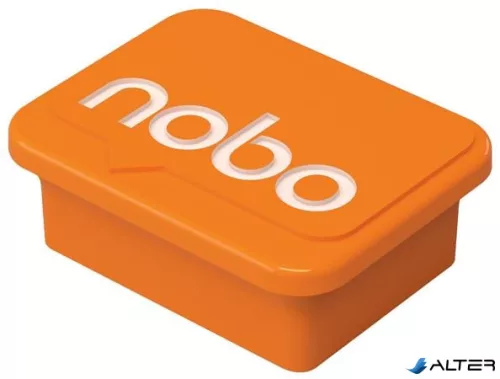 Mágnesek fehértáblához 4 db, NOBO narancs