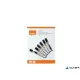 Táblamarker, folyékonytintás, kúpos, 1-3 mm, NOBO, fekete