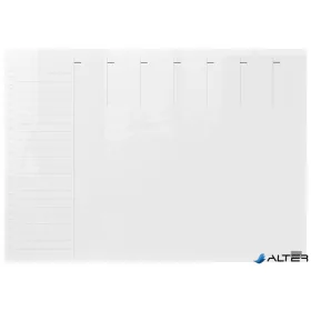   Tervezőtábla, akril, heti, fali/asztali, A4, NOBO "Home"