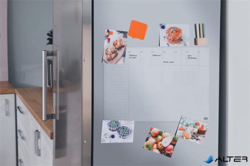 Tervezőtábla, akril, heti, fali/asztali, A3, NOBO "Home"