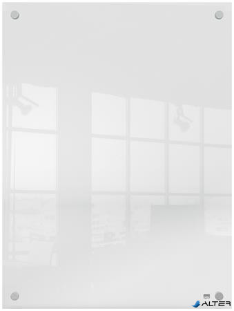 Emlékeztetőtábla, akril, fali, 60x45 cm, NOBO "Home", átlátszó