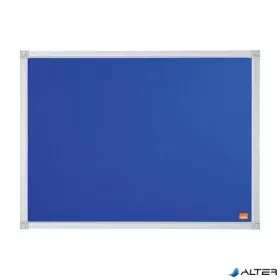   Üzenőtábla, aluminium keret, 60x45 cm, NOBO "Essentials", kék
