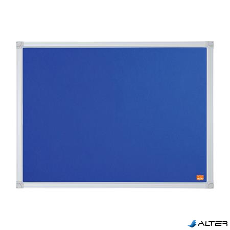 Üzenőtábla, aluminium keret, 60x45 cm, NOBO "Essentials", kék