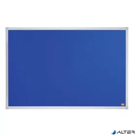   Üzenőtábla, alumínium keret, 90x60 cm, NOBO 'Essentials', kék