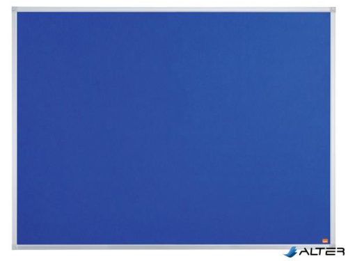 Üzenőtábla, alumínium keret, 120x90 cm, NOBO 'Essentials', kék