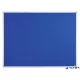 Üzenőtábla, alumínium keret, 120x90 cm, NOBO 'Essentials', kék