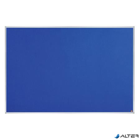 Üzenőtábla, alumínium keret, 180x120 cm, NOBO 'Essentials', kék