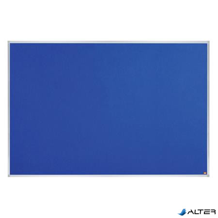 Üzenőtábla, alumínium keret, 180x120 cm, NOBO "Essentials", kék