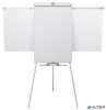 Flipchart tábla, mágneses felület, 2 db segédkarral, NOBO "Essentials", fehér