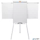 Flipchart tábla, mágneses felület, 2 db segédkarral, NOBO "Essentials", fehér