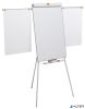 Flipchart tábla, mágneses felület, 2 db segédkarral, NOBO "Essentials", fehér