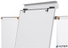 Flipchart tábla, mágneses felület, 2 db segédkarral, NOBO "Essentials", fehér