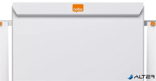 Flipchart tábla, mágneses felület, 2 db segédkarral, NOBO "Essentials", fehér
