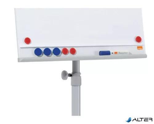 Flipchart tábla, mobil, mágneses felület, 68x100,5 cm, NOBO "Essentials", fehér