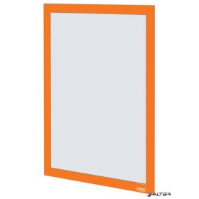   Posztertábla, fali, A4 méret, műanyag keret, 2 db, NOBO, narancs