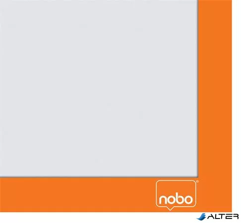 Posztertábla, fali, A4 méret, műanyag keret, 2 db, NOBO, narancs
