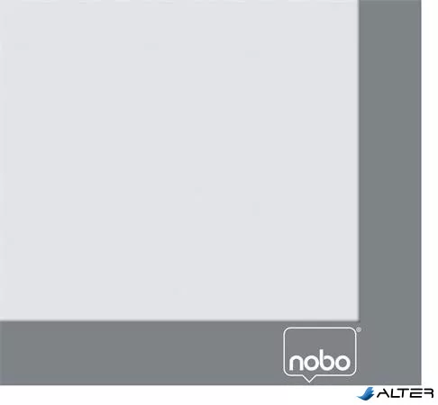 Posztertábla, fali, A4 méret, műanyag keret, 2 db, NOBO, ezüst