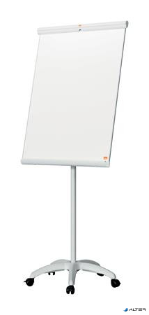Flipchart tábla, mobil, mágneses felület, 70x100 cm, EcoLabel, NOBO "Premium Plus", fehér