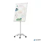 Flipchart tábla, mobil, mágneses felület, 70x100 cm, NOBO "Premium Plus", fehér