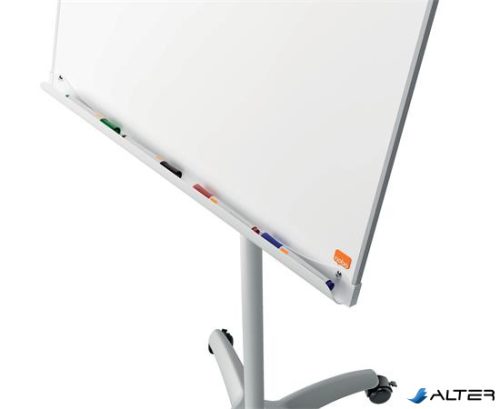 Flipchart tábla, mobil, mágneses felület, 70x100 cm, EcoLabel, NOBO "Premium Plus", fehér
