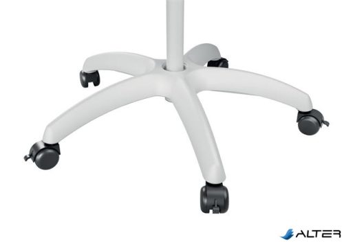 Flipchart tábla, mobil, mágneses felület, 70x100 cm, EcoLabel, NOBO "Premium Plus", fehér