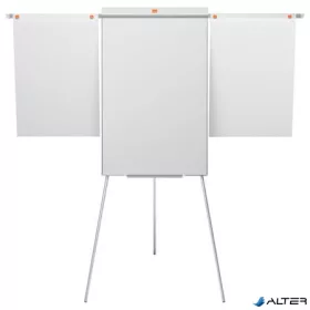   Flipchart tábla, mágneses felület, 2 db segédkarral, 68,5x100 cm, NOBO "Impression Pro"