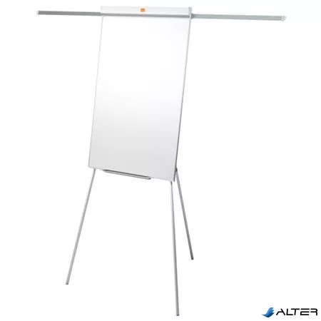 Flipchart tábla, mágneses felület, 2 db segédkarral, 68,5x100 cm, NOBO "Impression Pro"
