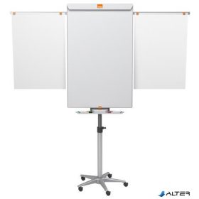   Flipchart tábla, mobil, mágneses felület, 2 db segédkarral, NOBO