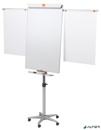Flipchart tábla, mobil, mágneses felület, 2 db segédkarral, NOBO