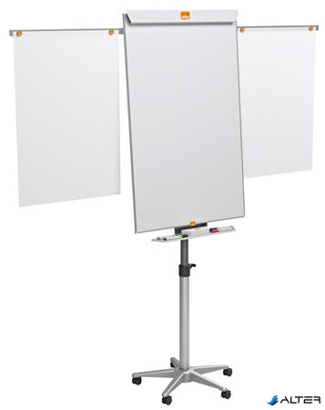 Flipchart tábla, mobil, mágneses felület, 2 db segédkarral, NOBO