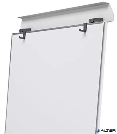 Flipchart tábla, mobil,  mágneses felület, 70x200 cm, NOBO "Impression Pro", fehér