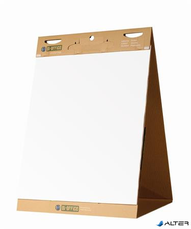 Asztali flipchart, öntapadó, 20 lap, 58,5x50 cm