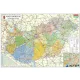 Könyökalátét, kétoldalas, STIEFEL 'Magyarország Közigazg./ Mo. autótérkép'