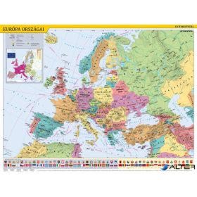   Könyökalátét, kétoldalas, STIEFEL, "Európa országai/Európa gyerektérkép"