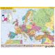 Könyökalátét, kétoldalas, STIEFEL, "Európa országai/Európa gyerektérkép"
