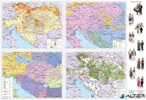Könyökalátét, kétoldalas, STIEFEL 'Osztrák-Magyar Monarchia'