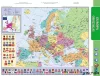 Tanulói munkalap, A4, STIEFEL "Európa közigazgatása / Európa domborzata"