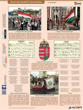 Tanulói munkalap, A4,  STIEFEL "Magyar nemzeti jelképek és ereklyék"