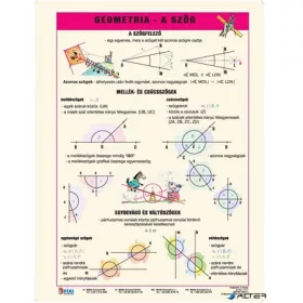   Tanulói munkalap, A4, STIEFEL "Geometria -a szög"