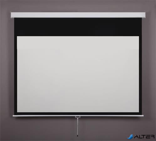 Vetítővászon, fali, rolós, 16:10, 200x125cm, VICTORIA VISUAL