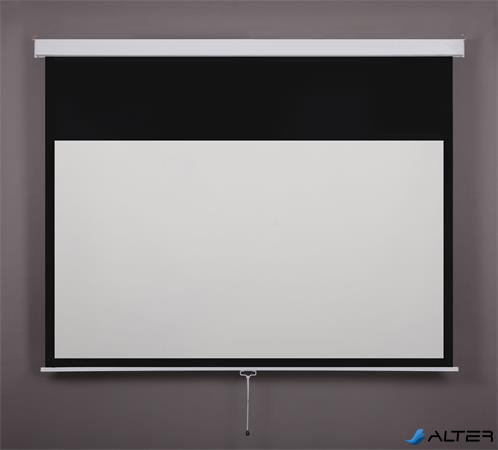 Vetítővászon, fali, rolós, 16:9, 200x113cm, VICTORIA VISUAL