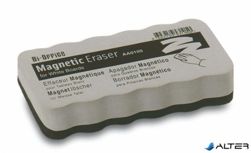 Könnyű, mágneses táblatörlő, 10,5 x 5,5 x 2,3 cm