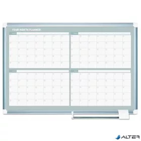   Négy havi tervezőtábla, mágneses, 90x60 cm, VICTORIA VISUAL