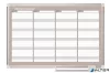 Négy havi tervezőtábla, mágneses, 90x60 cm, VICTORIA VISUAL