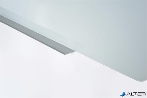 Mágneses üvegtábla, 150x120 cm, VICTORIA VISUAL, fehér