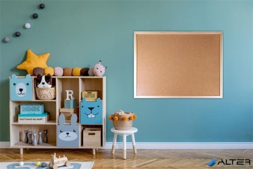 Parafatábla, 90x120 cm, fa keret, VICTORIA VISUAL