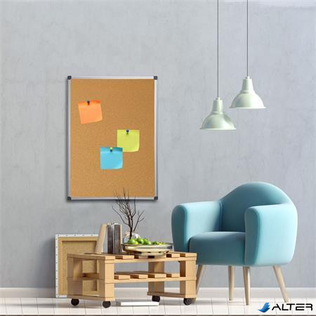 Parafatábla, 90x120 cm, alumínium keret, VICTORIA