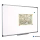 Fehértábla, mágneses, 45x60 cm, alumínium keret, VICTORIA